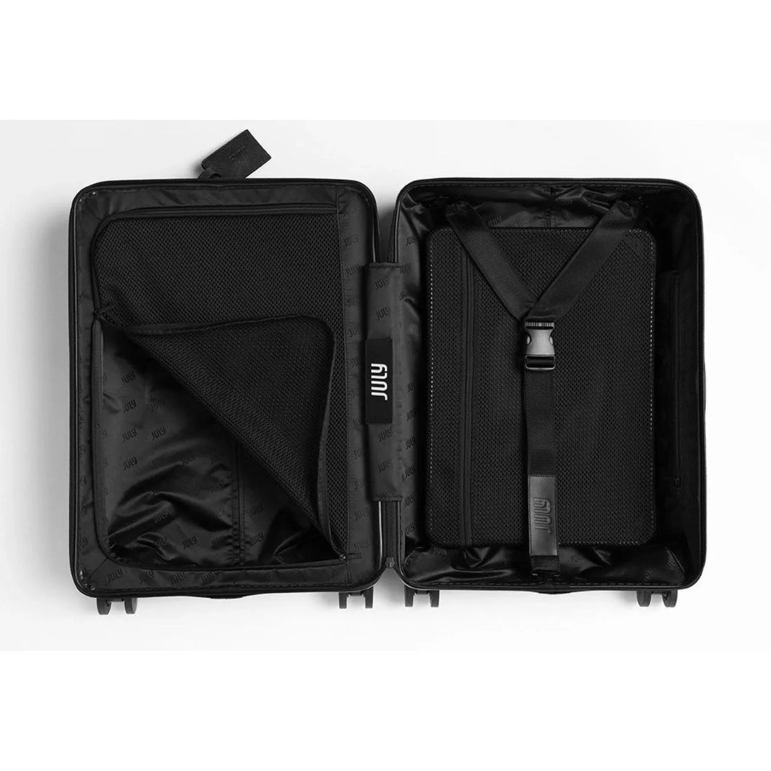 July Checked Expandable Polycarbonate 26" Luggage