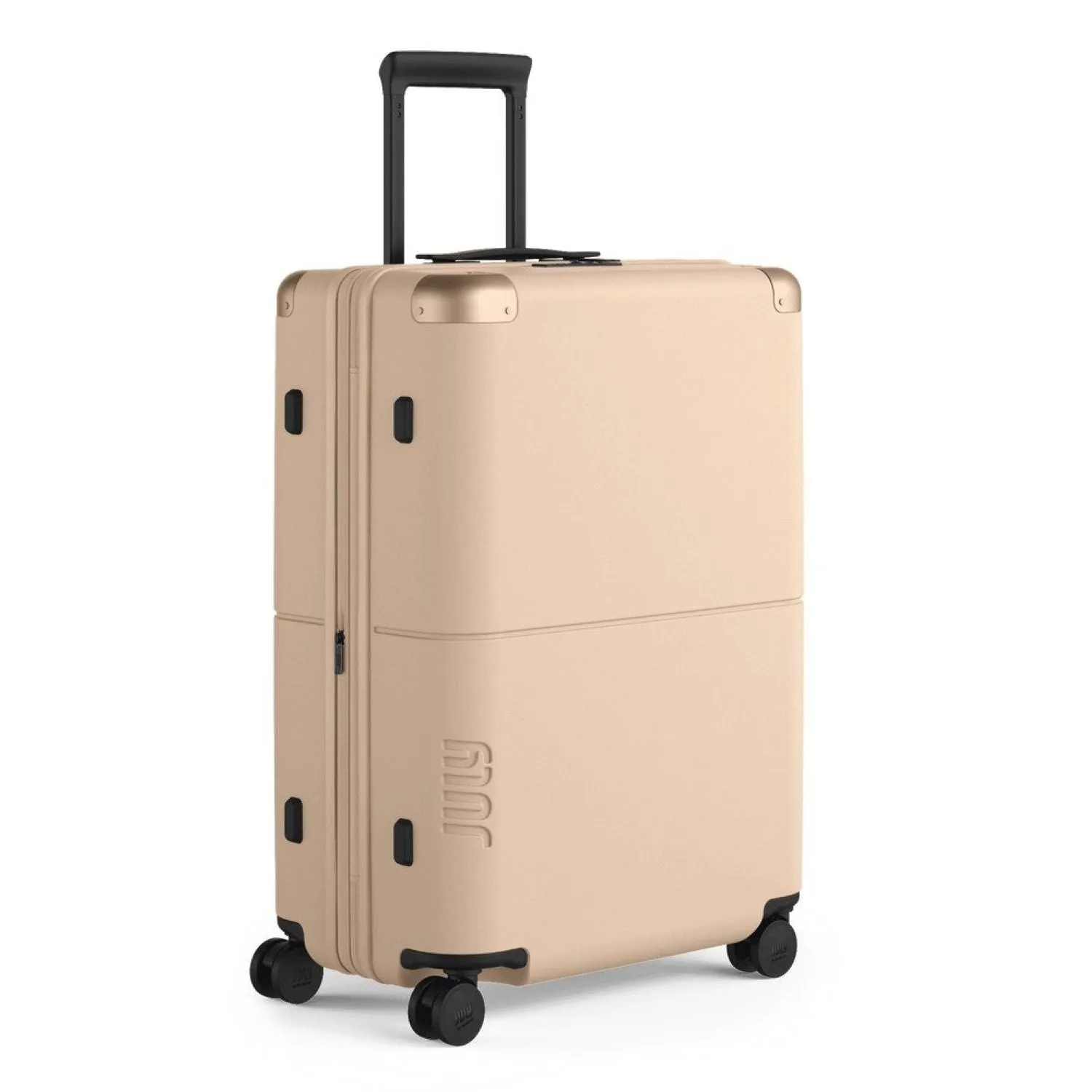 July Checked Expandable Polycarbonate 26" Luggage