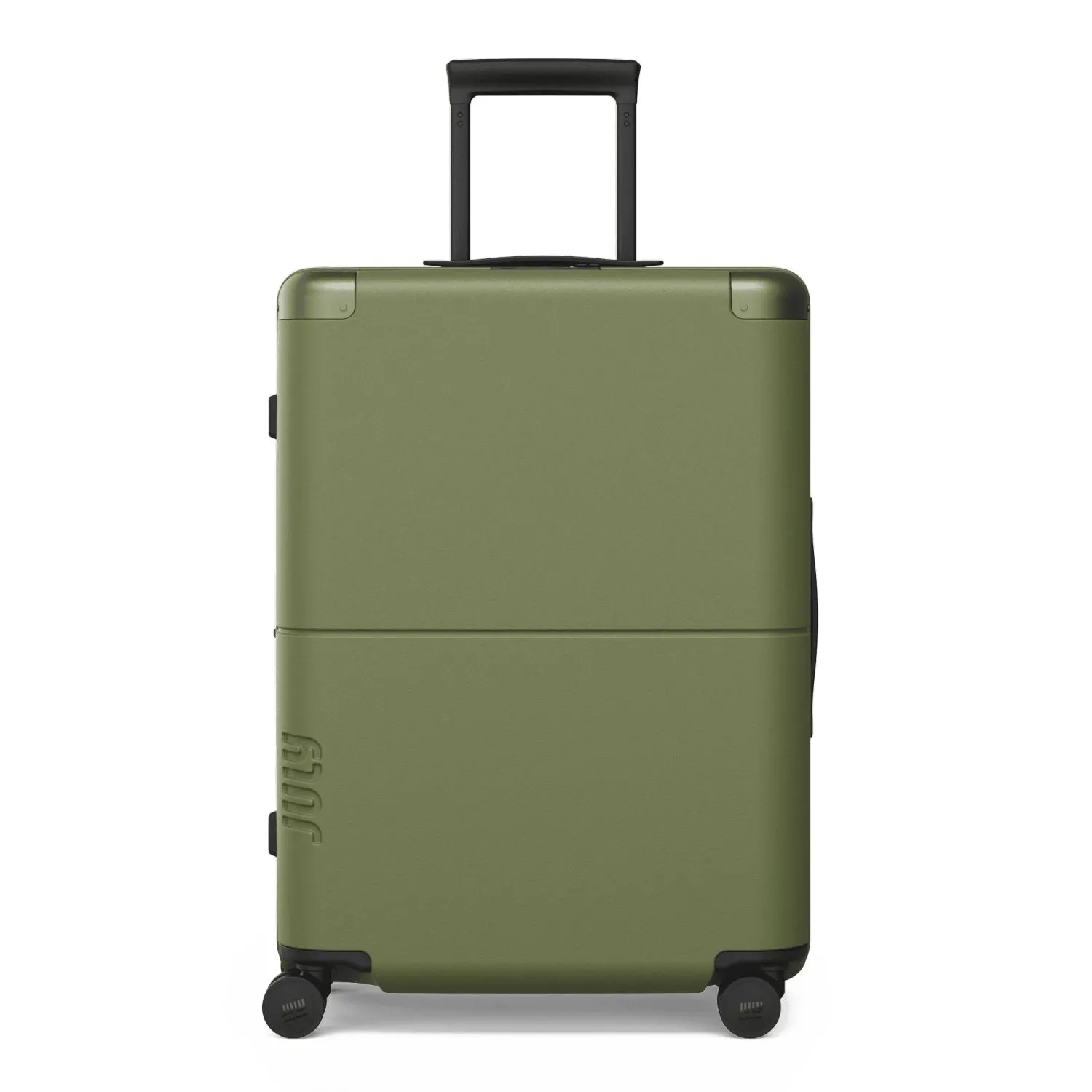 July Checked Expandable Polycarbonate 26" Luggage