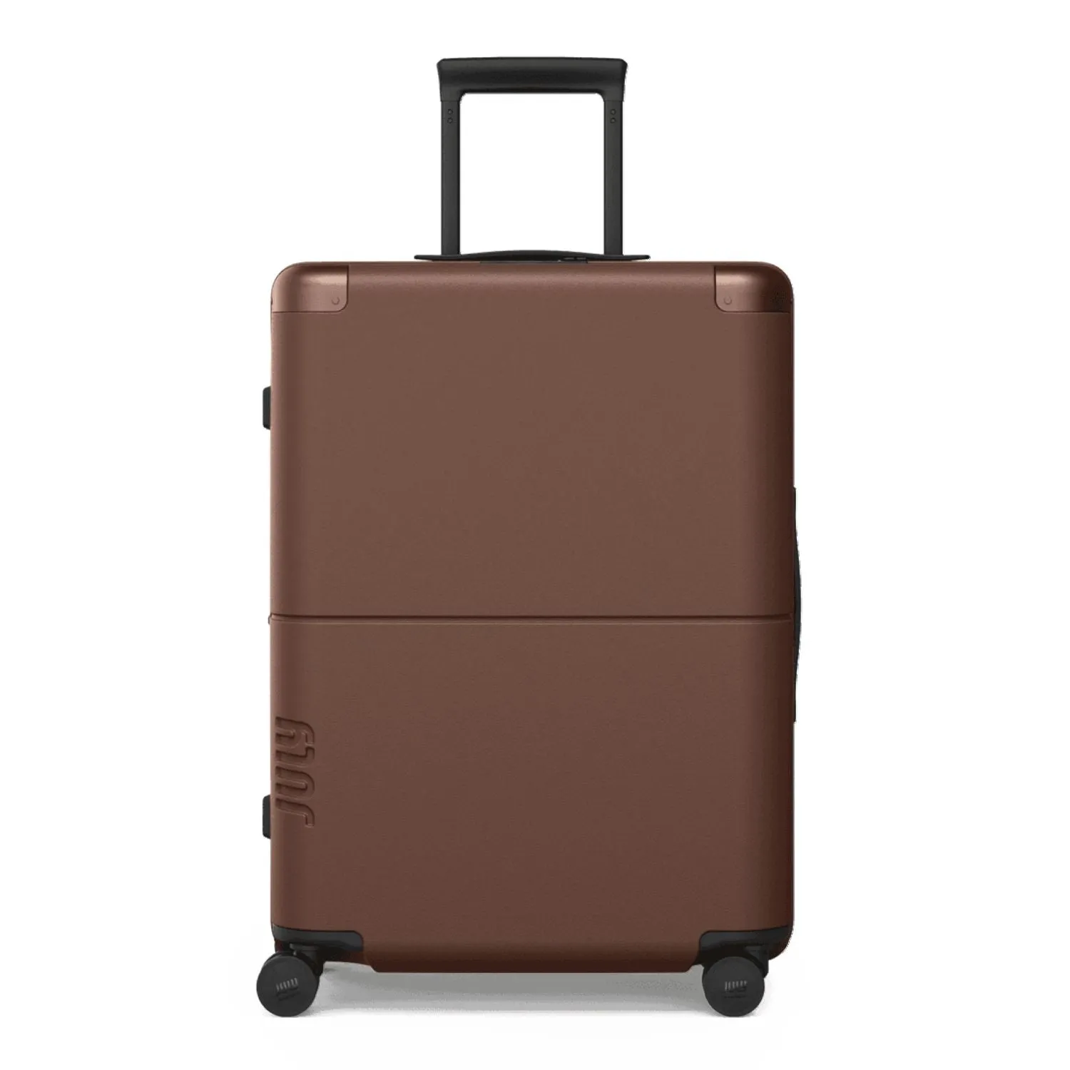 July Checked Expandable Polycarbonate 26" Luggage