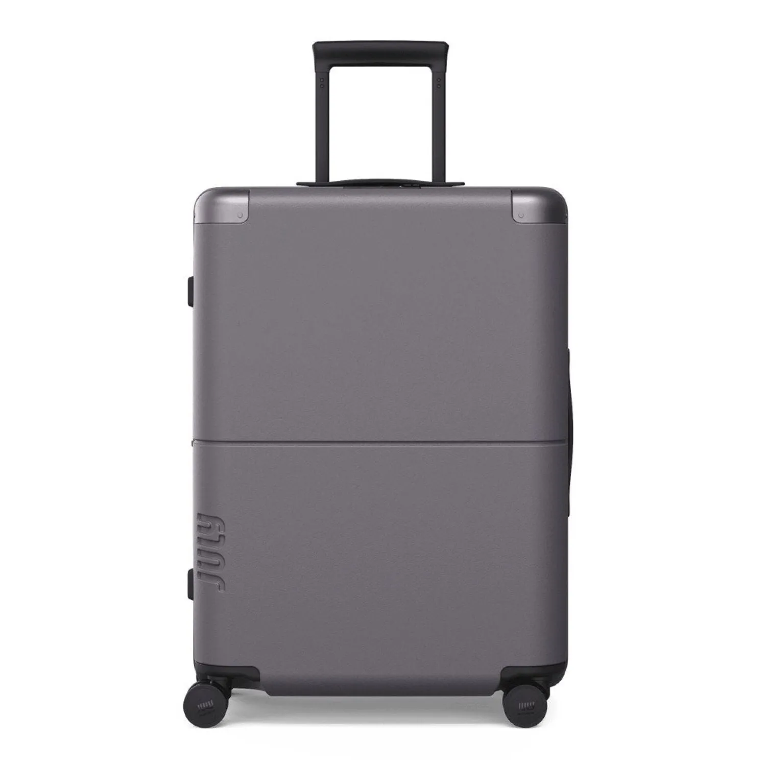 July Checked Expandable Polycarbonate 26" Luggage
