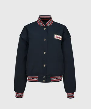 KANDINI Detachable Padded Jumper - Navy