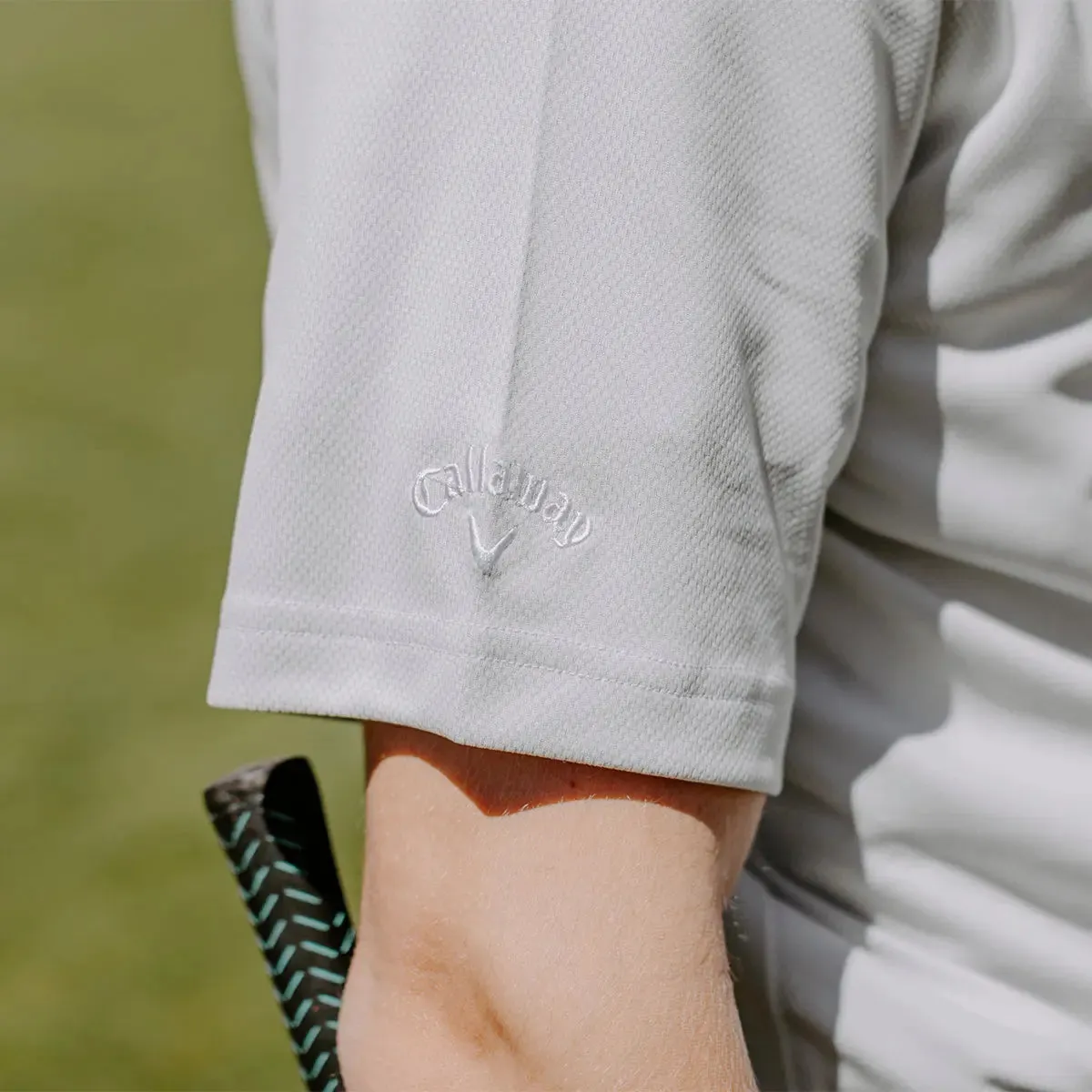 Kappa Sig White Callaway Greek Letter Golf Polo