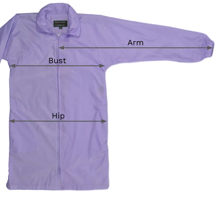 Kelsey Lauren Raincoat - Purple