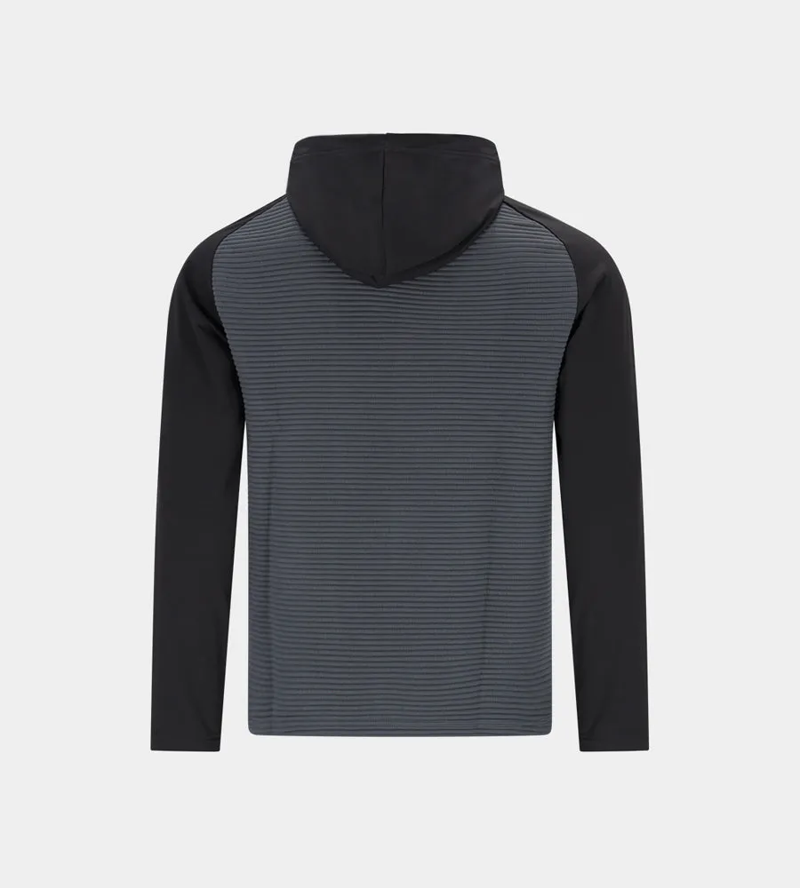 KIDS CONTRAST HOODIE - BLACK