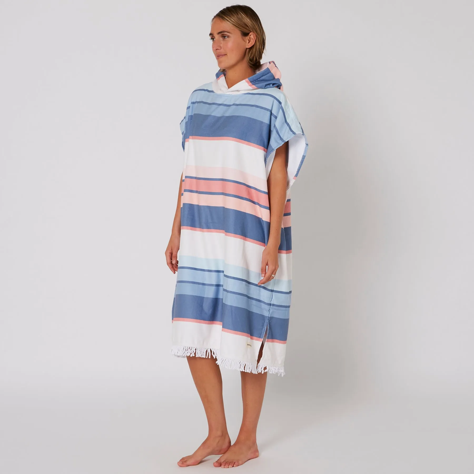 Ladies Sunkissed Hooded Poncho