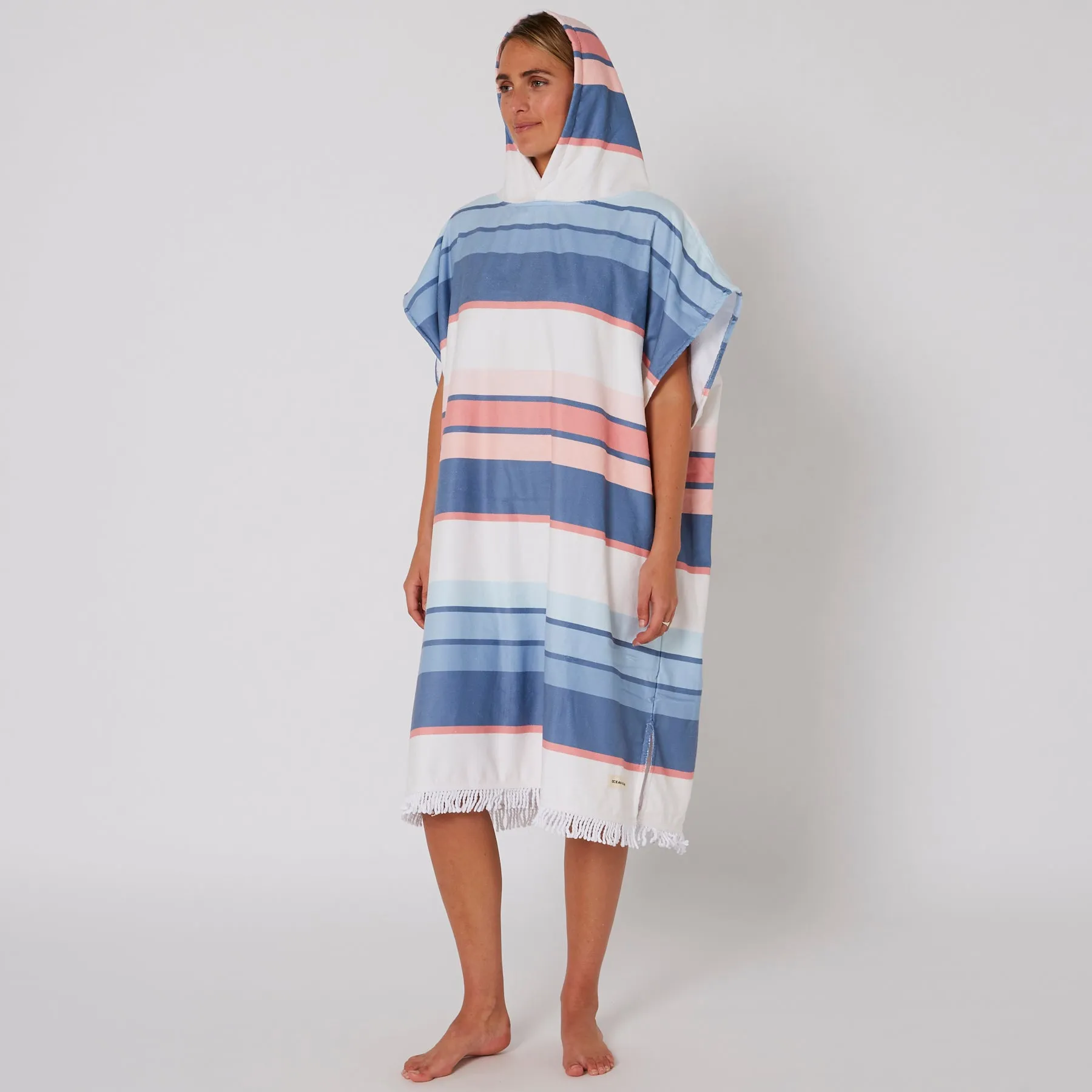 Ladies Sunkissed Hooded Poncho