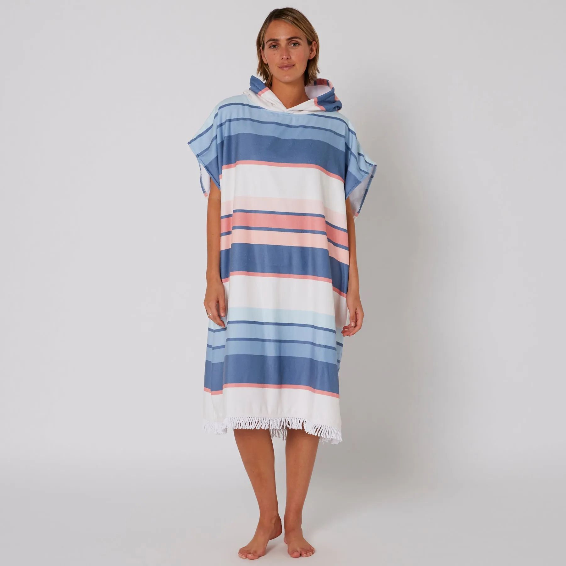 Ladies Sunkissed Hooded Poncho