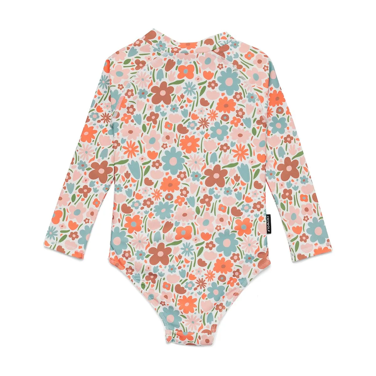 Long Sleeve Swimsuit Flower Market