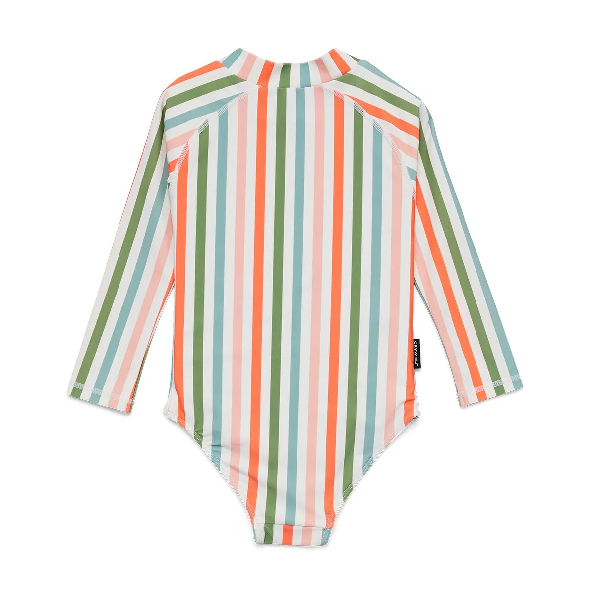 Long Sleeve Swimsuit Summer Stripe