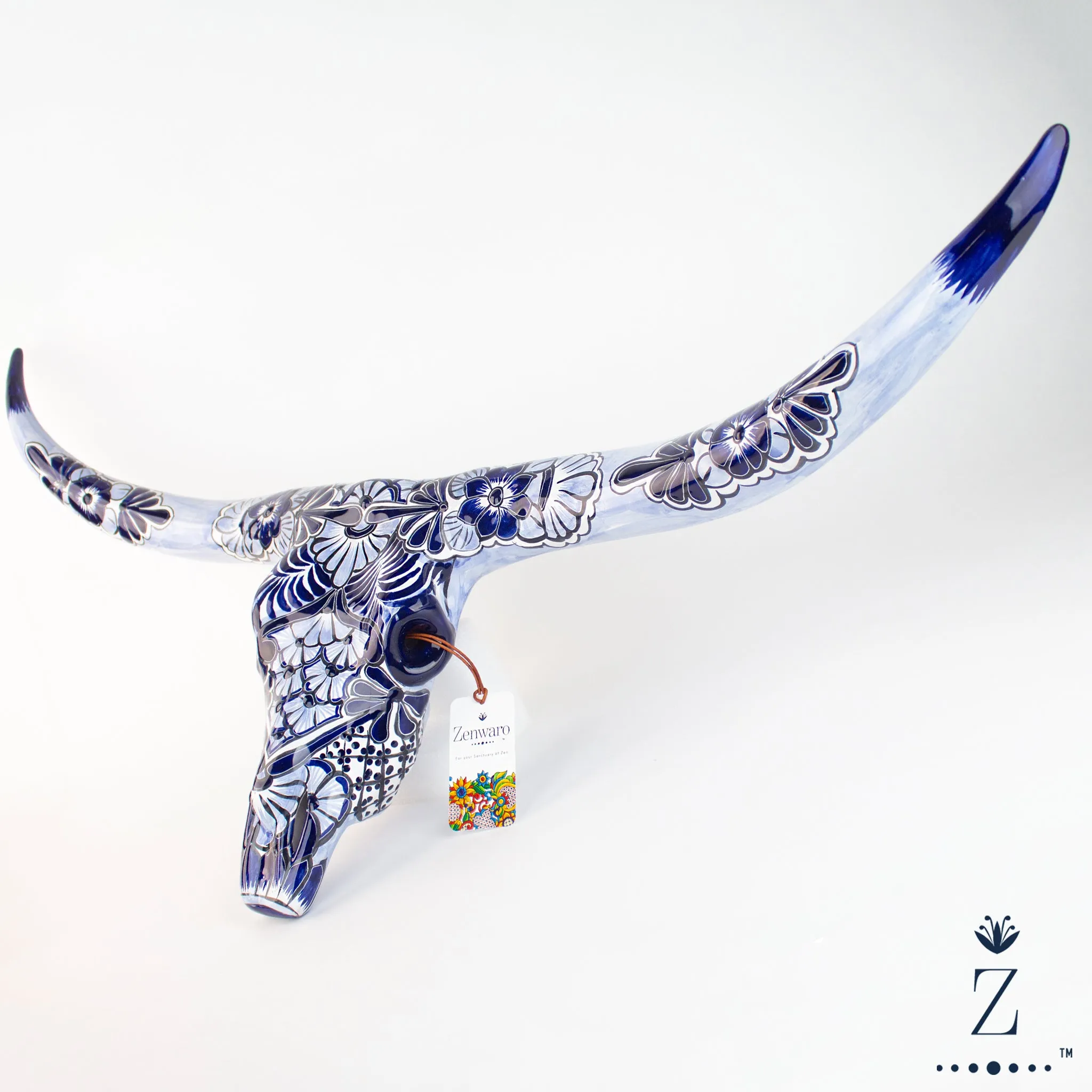 Longhorn Sculpture | Azules Talavera