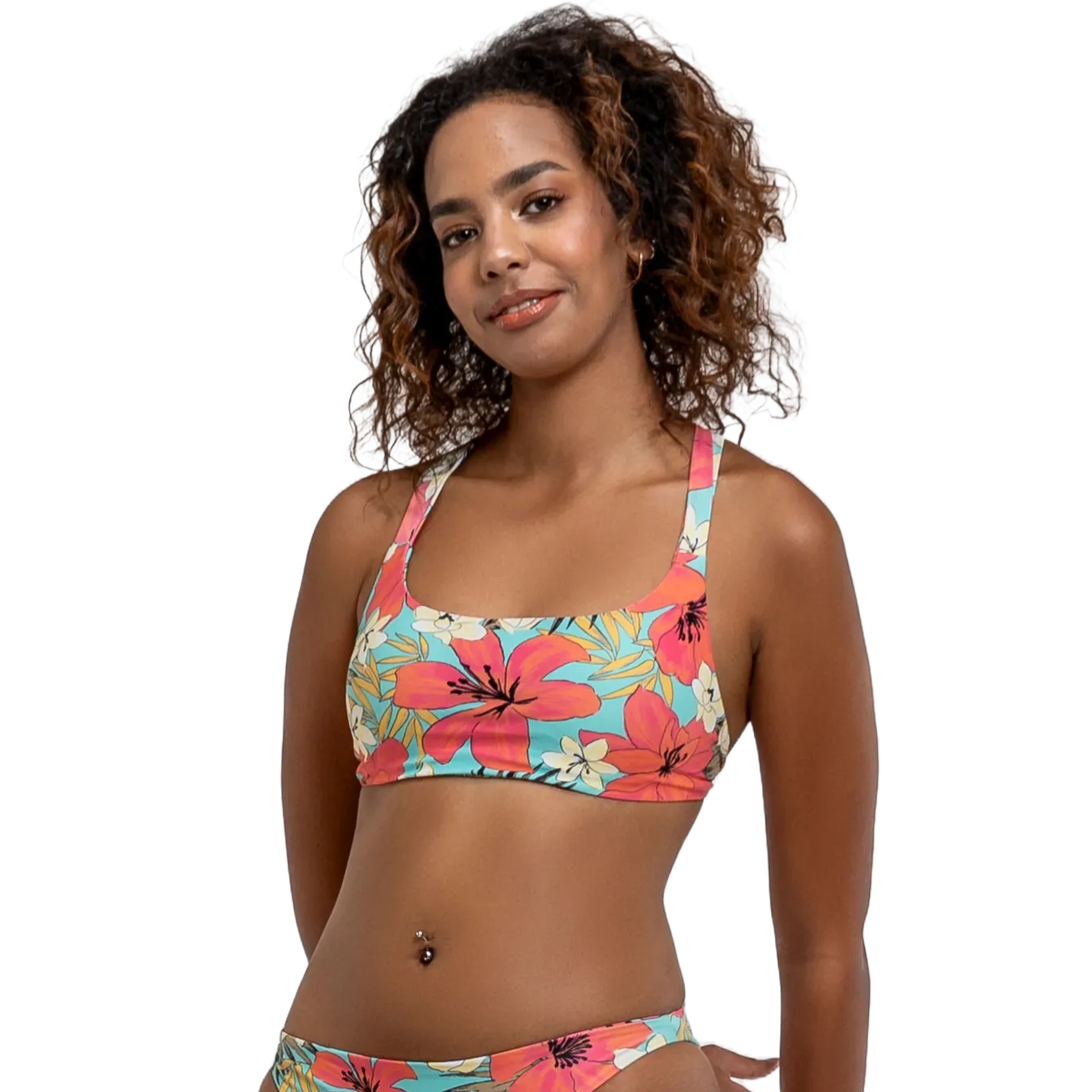 Lucia Bikini Top - Floral