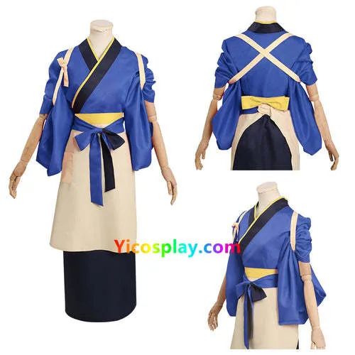 Lycoris Recoil Inoue Takina Cosplay Costume Kimono Outfits Halloween Suit