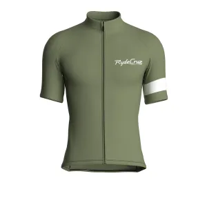 Lyder | Dark Khaki Male Short Sleeves Jersey