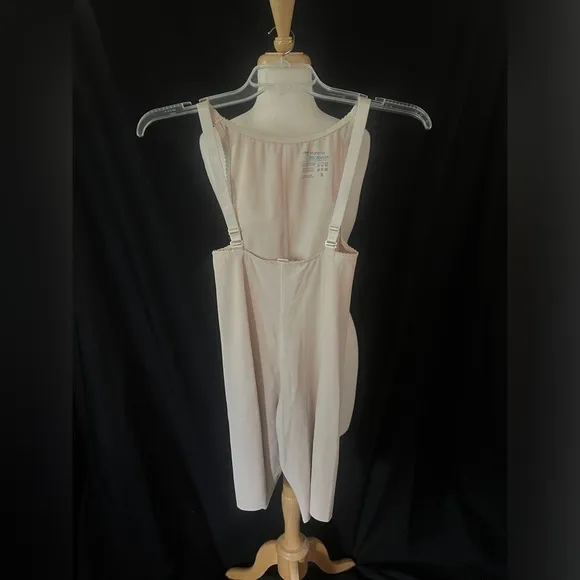 MARENA Stage 2 Knee Length Girdle with Suspenders - Tummy Control Post Surgery