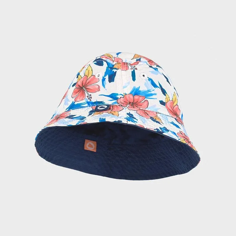 Mayoral Floral Reversible Sun Hat