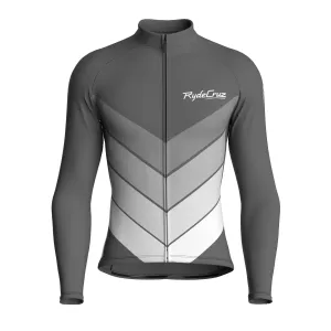 Mecha Shell | Ash Gray Male Long Sleeves Jersey