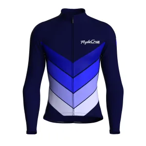 Mecha Shell | Dark Blue Male Long Sleeves Jersey