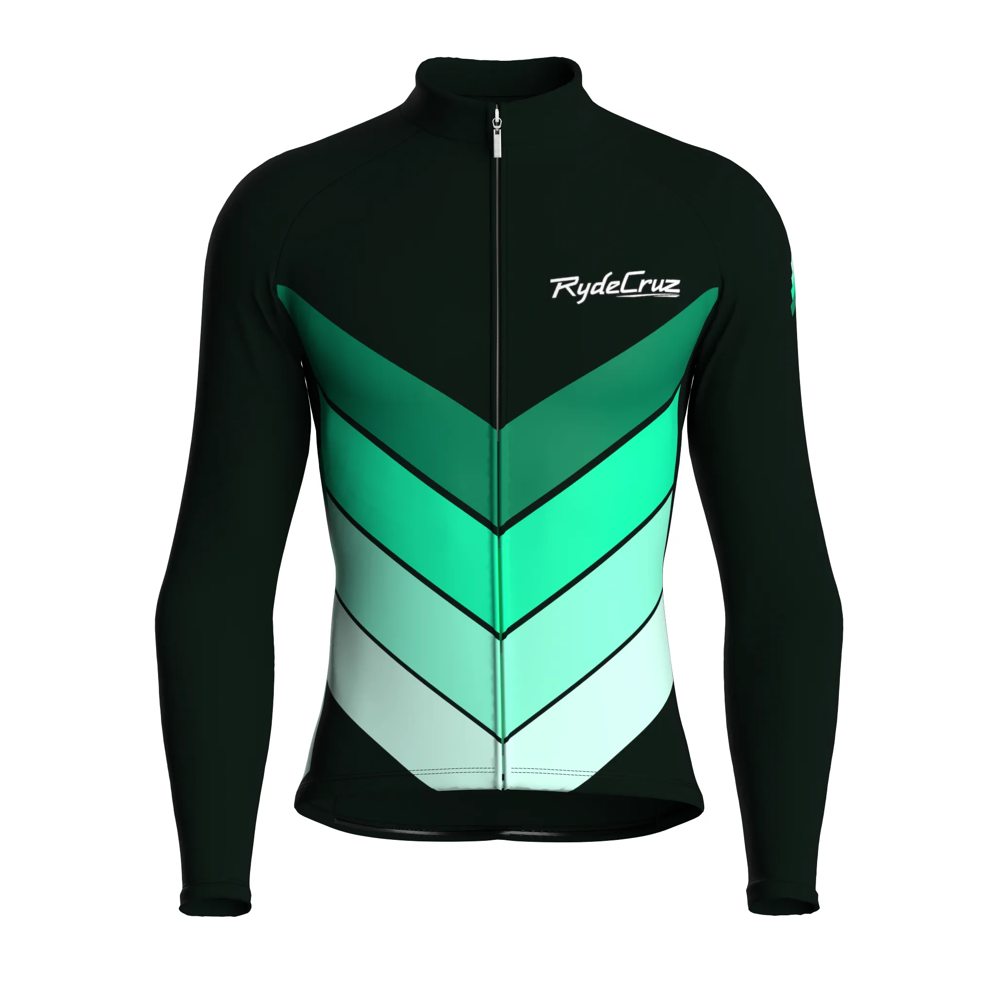 Mecha Shell | Dark Green Male Long Sleeves Jersey