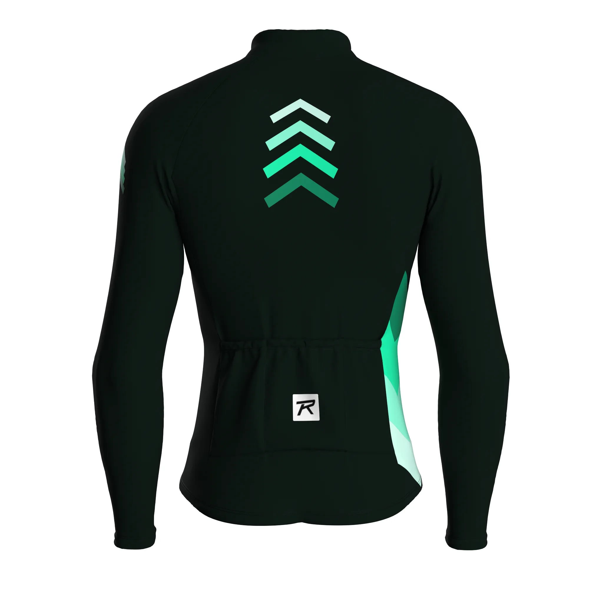 Mecha Shell | Dark Green Male Long Sleeves Jersey