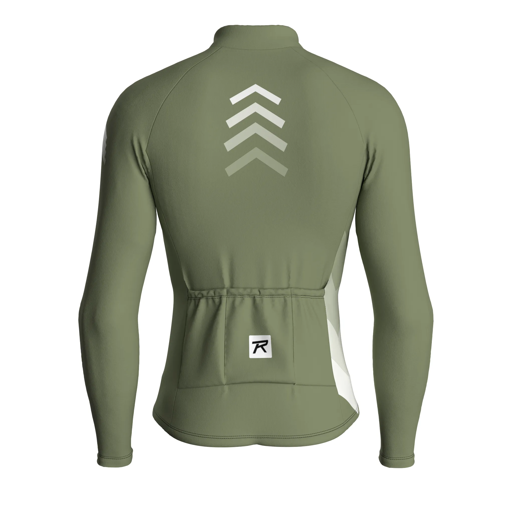 Mecha Shell | Dark Khaki Male Long Sleeves Jersey
