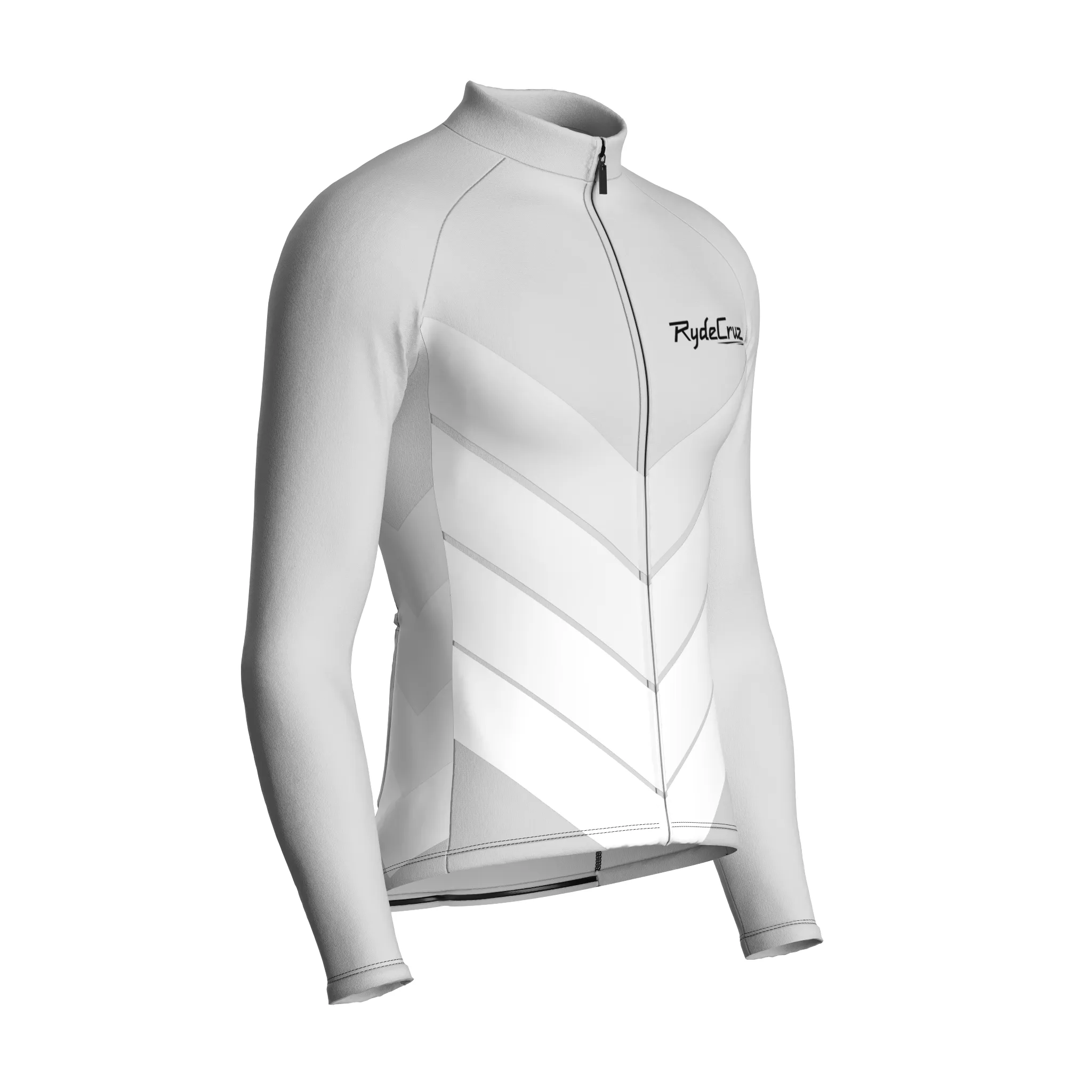Mecha Shell | Light Gray Male Long Sleeves Jersey