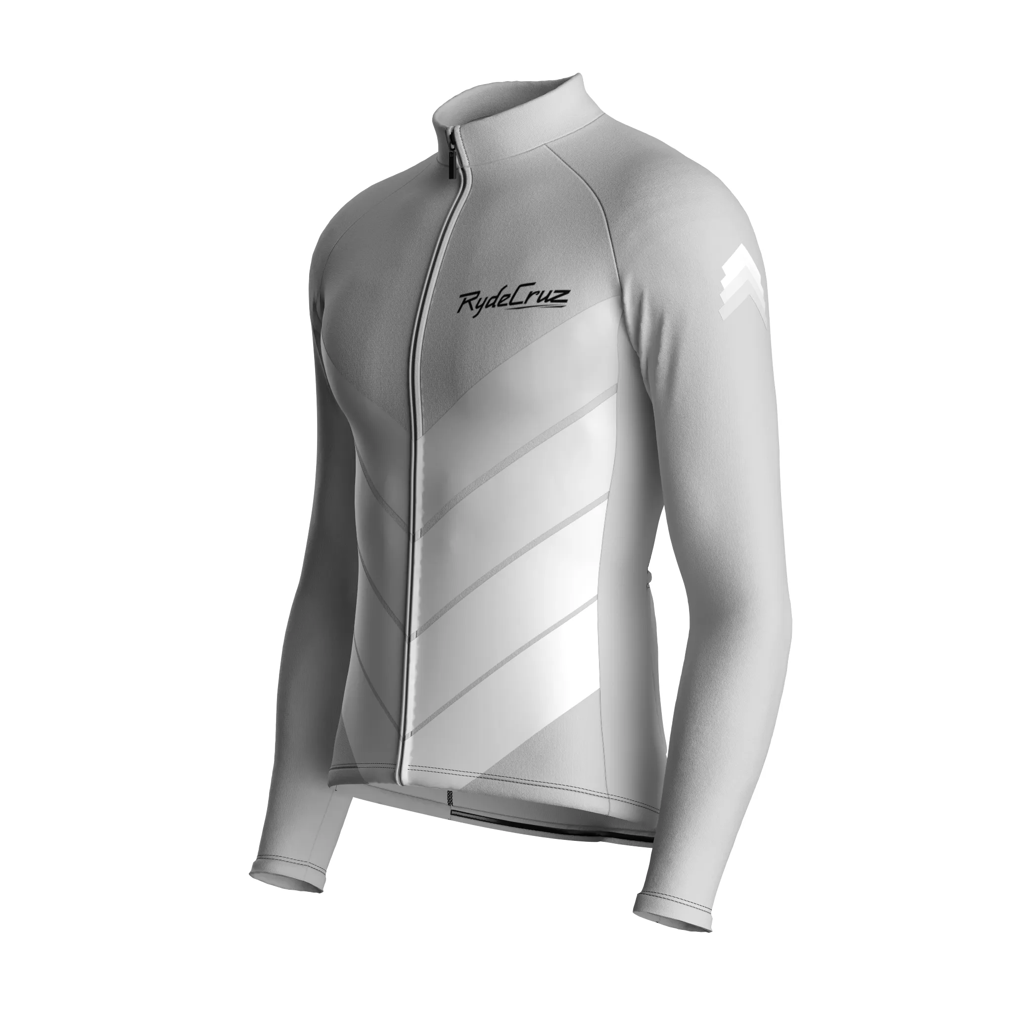 Mecha Shell | Light Gray Male Long Sleeves Jersey