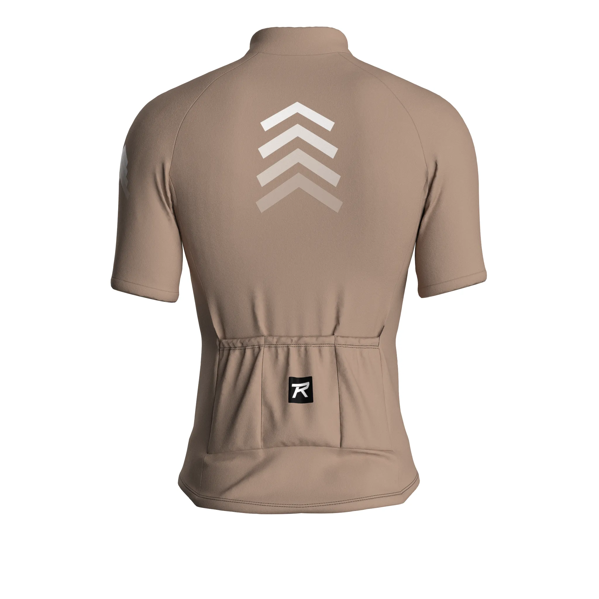 Mecha Shell | Warm Taupe Male Short Sleeves Jersey