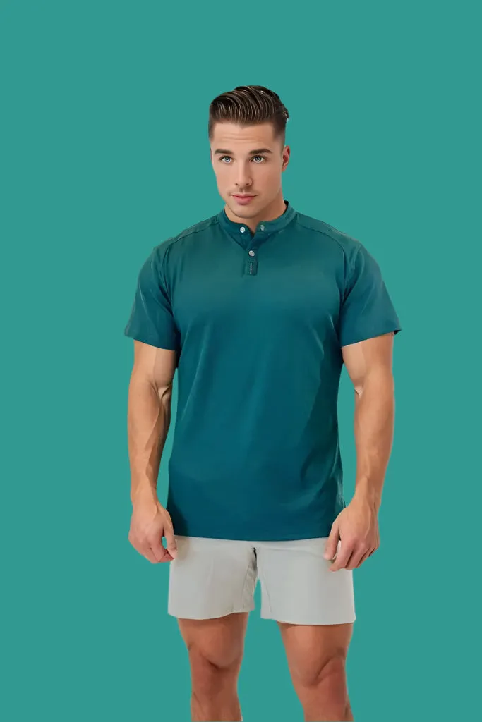 Men’s Ace Short Sleeve Golf Shirt - Pine Green