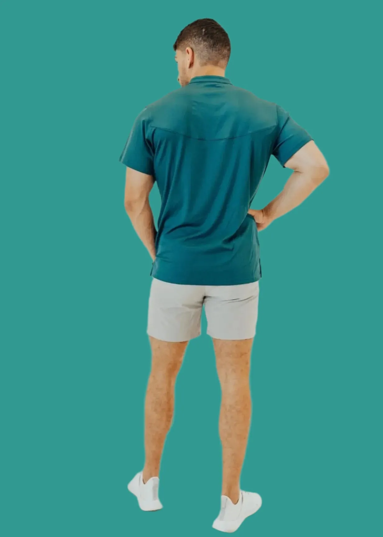 Men’s Ace Short Sleeve Golf Shirt - Pine Green