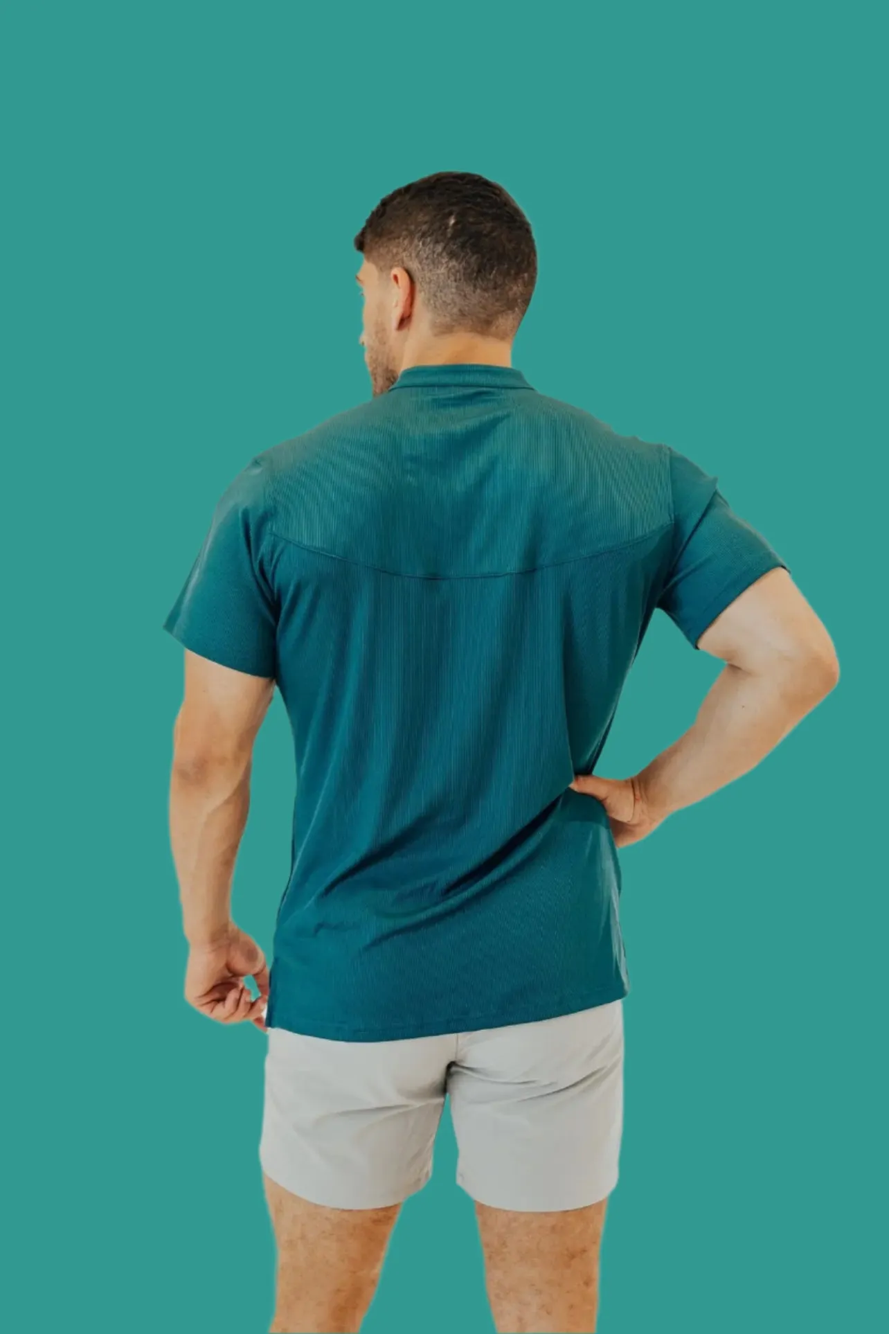 Men’s Ace Short Sleeve Golf Shirt - Pine Green