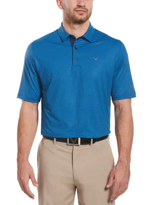 Mens Allover Micro Print Swing Tech™ Polo