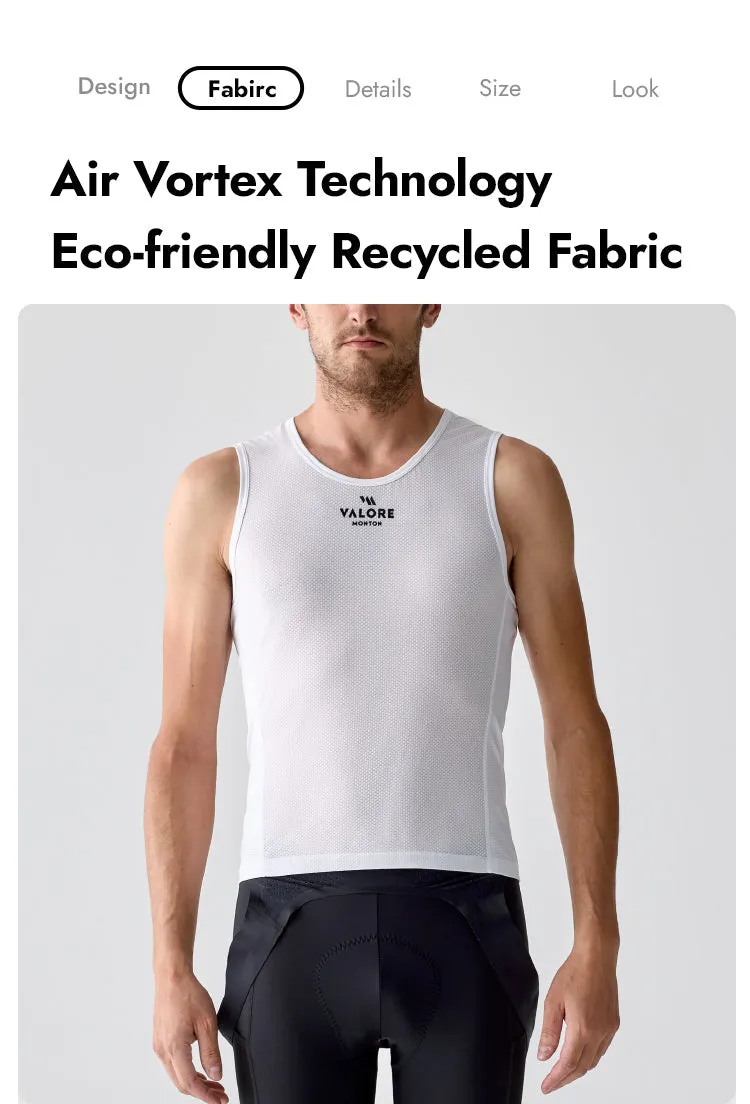 MENS BASE LAYER SUMMER STRAORDINARIO WHITE