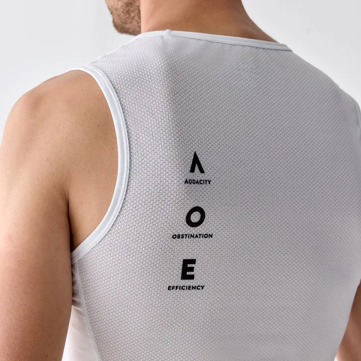 MENS BASE LAYER SUMMER STRAORDINARIO WHITE