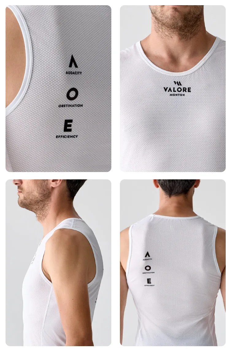 MENS BASE LAYER SUMMER STRAORDINARIO WHITE