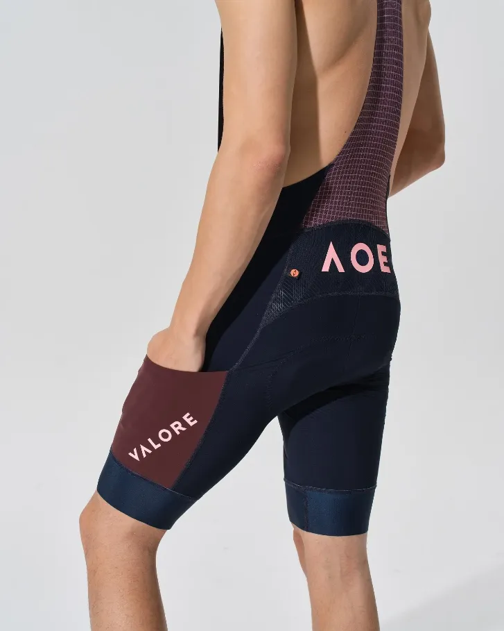MENS BIB SHORTS STRAORDINARIO DARK BLUE