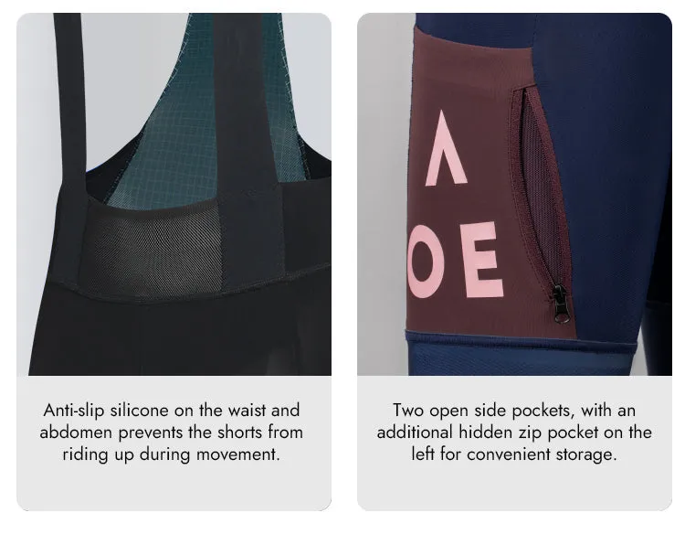 MENS BIB SHORTS STRAORDINARIO DARK GRAY
