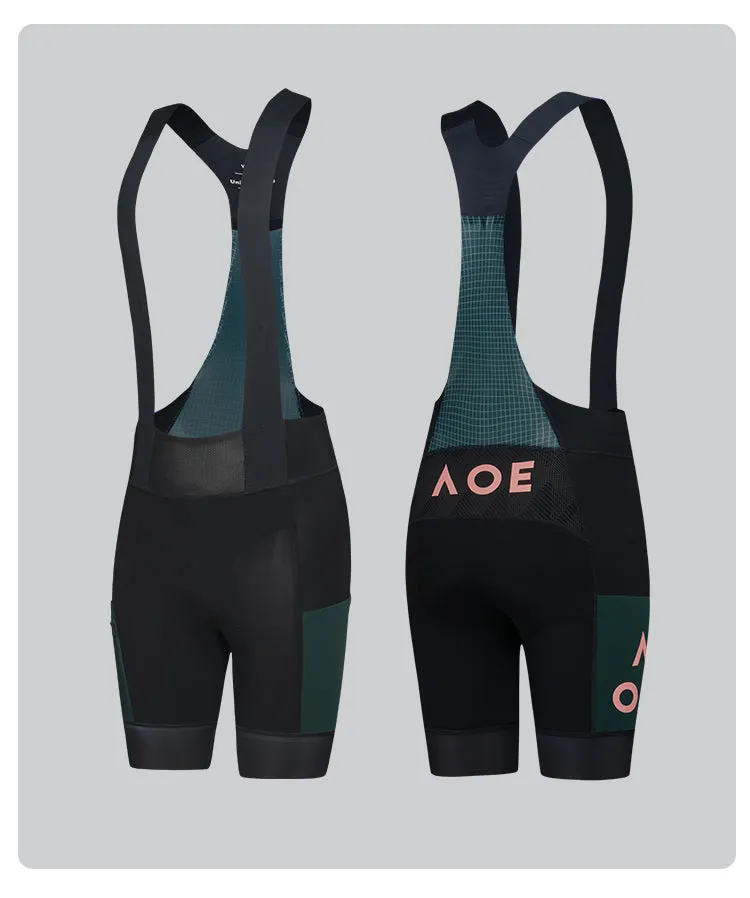 MENS BIB SHORTS STRAORDINARIO DARK GRAY