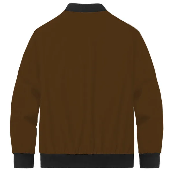 Men's Bomber Jacket Keep Warm In Winter