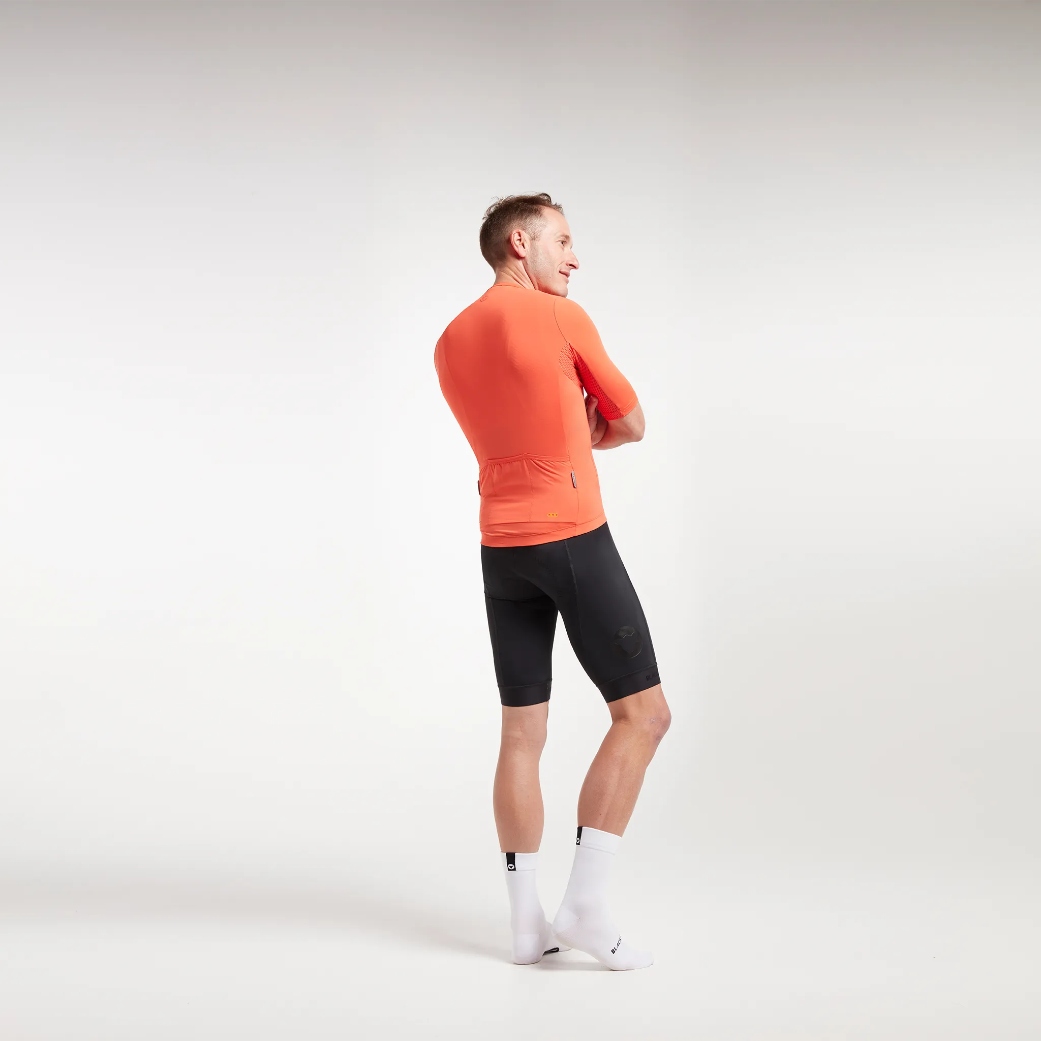 Men's Essentials Team Jersey - Mandarin Red