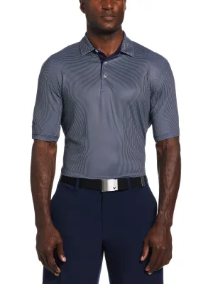 Mens Gingham Polo