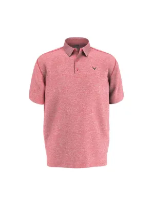 Mens Heathered Polo
