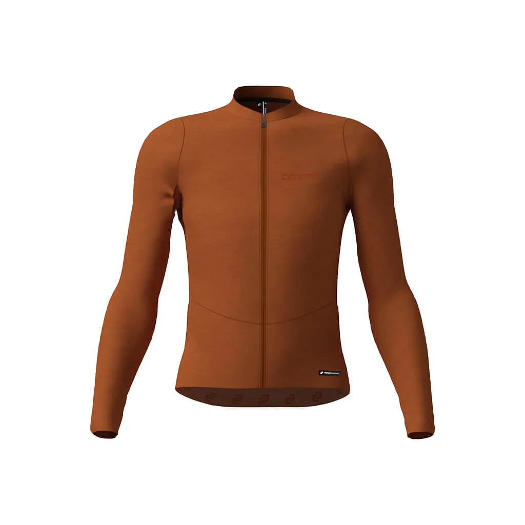 Men's Librio Long Sleeve Race Fit Jersey (Sandstone)