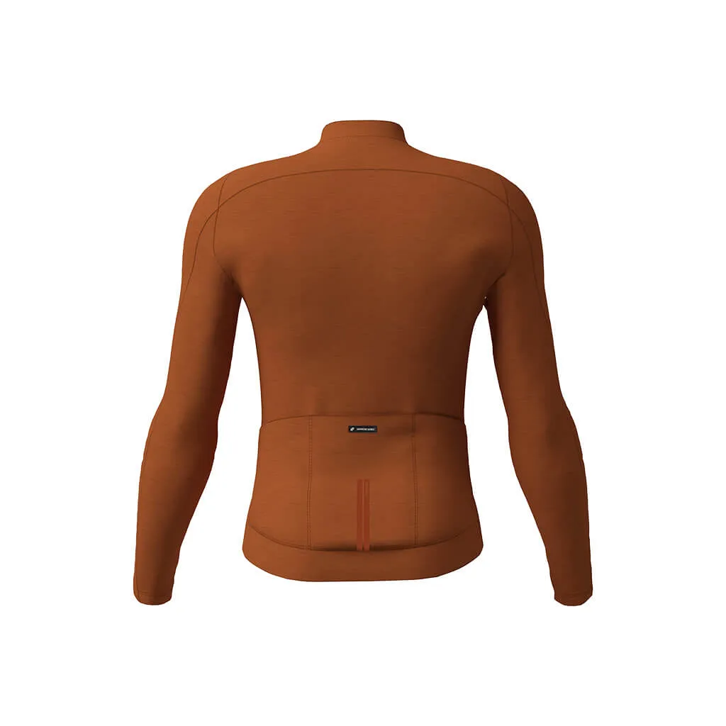 Men's Librio Long Sleeve Race Fit Jersey (Sandstone)
