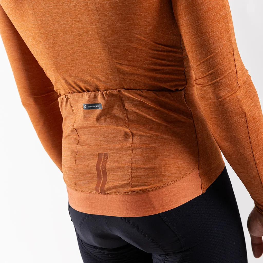 Men's Librio Long Sleeve Race Fit Jersey (Sandstone)