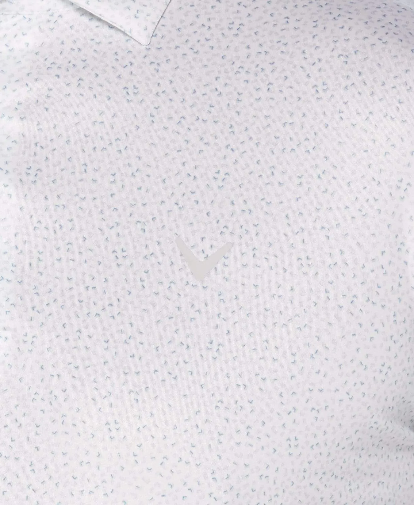 Mens Mini Chev Print Polo