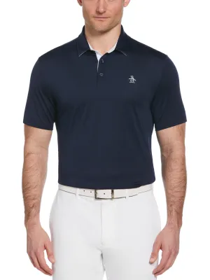 Men's Original Block Design Short Sleeve Golf Polo Shirt