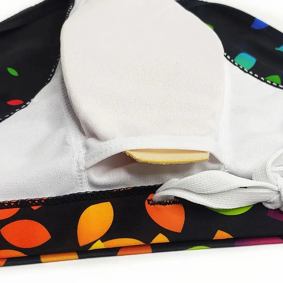 Men’s Rainbow Leafs Swim Briefs