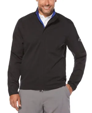 Mens Repel Patterned Soft Shell Jacket