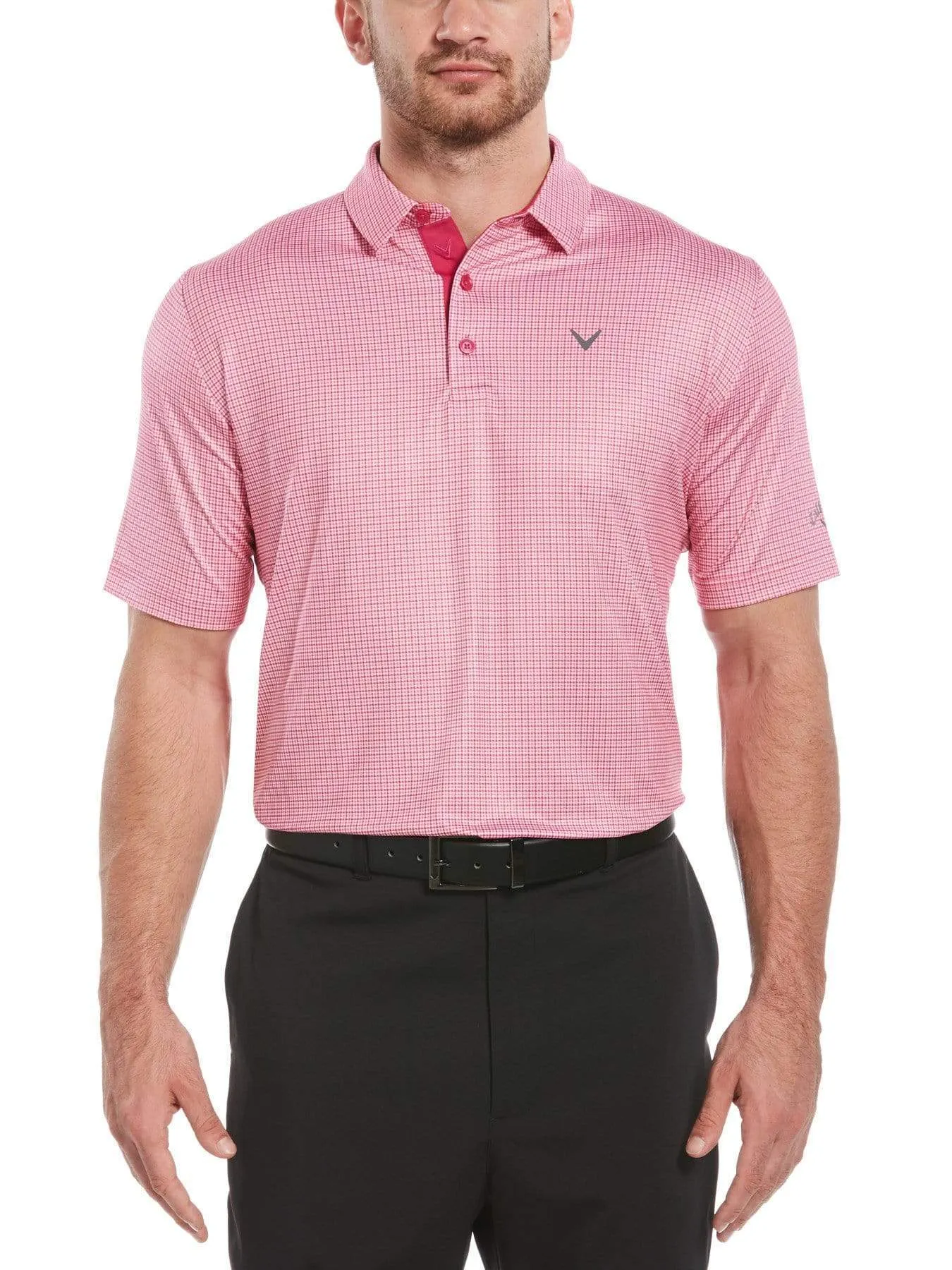 Mens Swing Tech™ Tattersall Polo